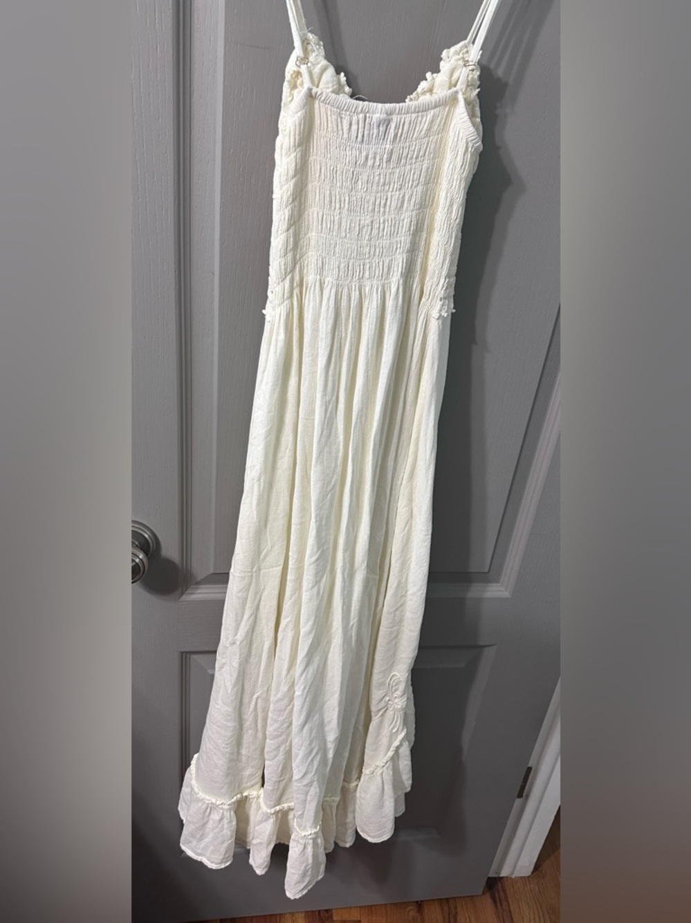 Scully Cream High-Low Ruffled Sundress - Picture 5 of 8